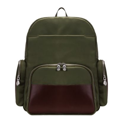 Picture of McKlein N-Series Cumberland Nano Tech Backpack With 17in Laptop Pocket, Green