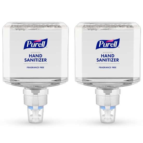 Picture of PURELL Advanced Hand Sanitizer Gentle & Free Foam ES8 Refill, Fragrance Free, 40.6 Oz, Pack of 2