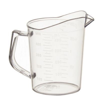 Picture of Winco Polycarbonate Measuring Cup, 16 Oz, Clear