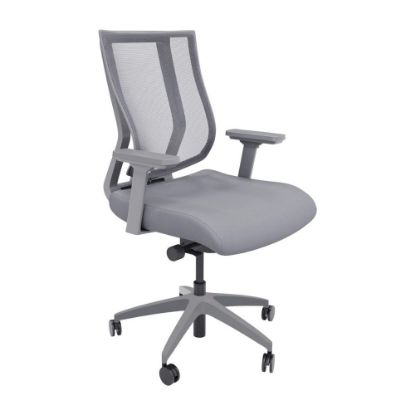 Picture of VARI Ergonomic Nylon High-Back Task Chair, Gray