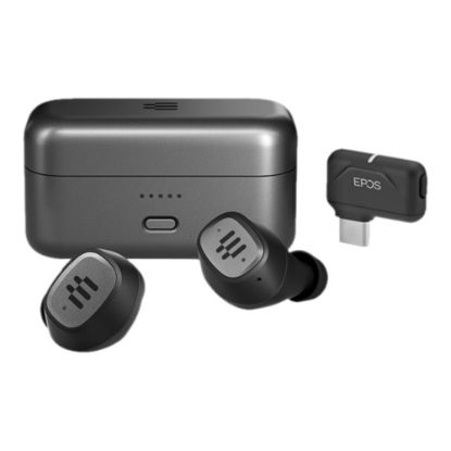 Picture of EPOS I SENNHEISER GTW 270 Hybrid - True wireless earphones with mic - in-ear - Bluetooth - gray, black, silver