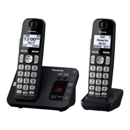 Picture of Panasonic Expandable 2-Handset Cordless Phone System, KX-TGE432B