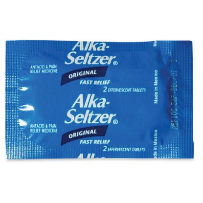 Picture of Lil Drugstore Alka-Seltzer, 2 Per Packet, Box Of 15 Packets