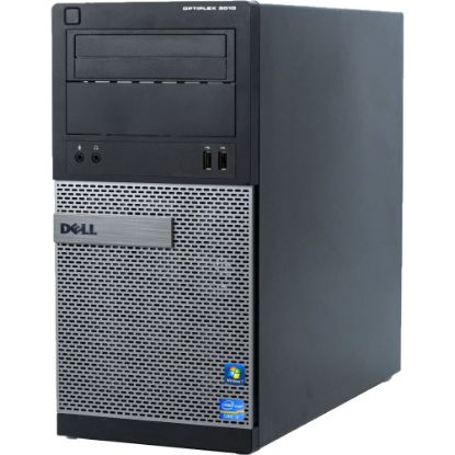 Picture of Dell Optiplex 3010 Tower Refurbished Desktop PC, Intel i7, 8GB Memory, 256GB Solid State Drive, Windows 10 Pro