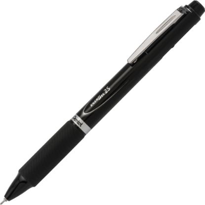 Picture of EnerGel 2S Combo Pen/Mechanical Pencil, Fine Point, 0.5 mm Lead, Black Barrel, Black/Red Ink