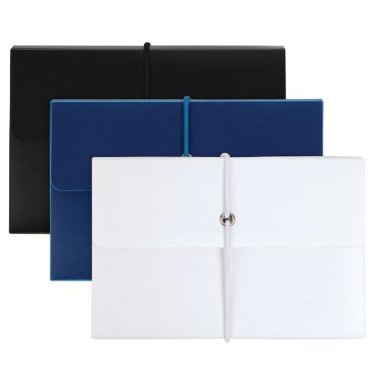 Picture of Office Depot Brand Poly Index Box With Cards, Assorted Colors