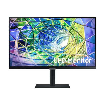 Picture of Samsung S27A804UJN - LED monitor - 27in - 3840 x 2160 4K @ 60 Hz - IPS - 300 cd/m2 - 1000:1 - HDR10 - 5 ms - HDMI, DisplayPort, USB-C - black