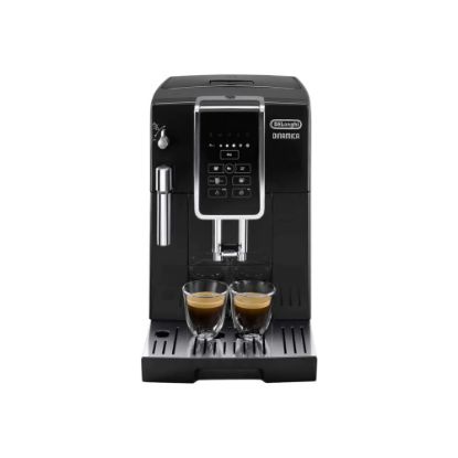 Picture of DeLonghi DINAMICA ECAM35020B - Automatic coffee machine with cappuccinatore - 15 bar - black/stainless