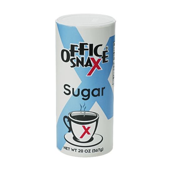 Picture of Office Snax Sugar Canister, 20 Oz.