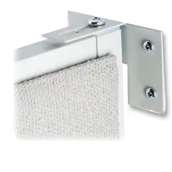 Picture of HON Basyx basyx by HON Verse Partitions, Wall-Mount Connector, 1inH x 2inW x 1 1/4inD