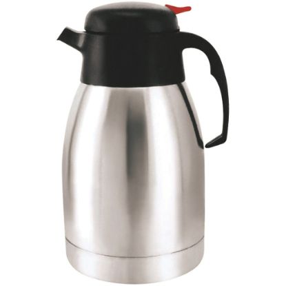 Picture of Brentwood CTS-2000 68oz Vacuum Insulated Stainless Steel Coffee Carafe - 2.1 quart (2 L) - Vacuum - Silver, Metallic, Stainless Steel, Brushed Stainless Steel