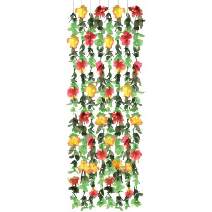 Picture of Amscan Luau Fabric Hanging Decoration, 60in x 20in, Multicolor