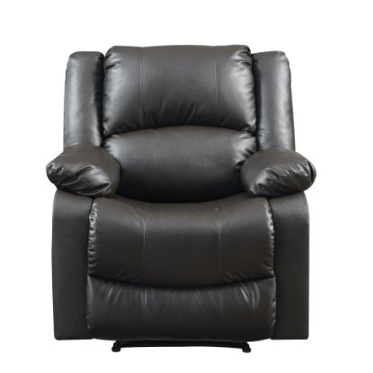 Picture of Lifestyle Solutions Relax A Lounger Price Faux Leather Manual Recliner, Java