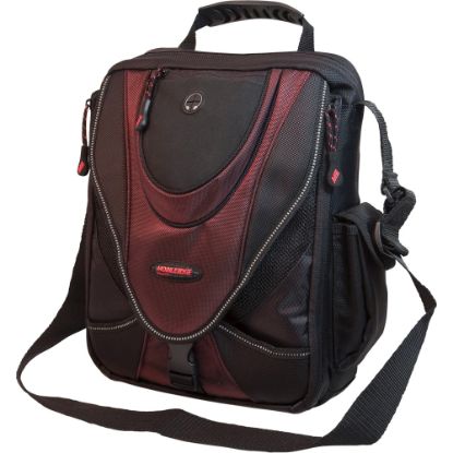 Picture of Mobile Edge 13.3in Mini Messenger Bag - Black/ Red