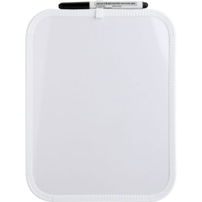 Picture of Sparco Mini Melamine Dry-Erase Whiteboard, 11in x 8 1/2in, White Finish Frame