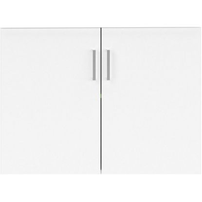 Picture of Safco Resi Laminate Door Kit For Resi Open Storage Cabinet, 25-3/4in x 18in, Designer White