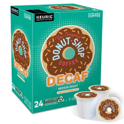 Picture of The Original Donut Shop Single-Serve Coffee K-Cup Pods, Decaffeinated, Carton Of 24