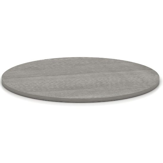 Picture of Lorell Round Conference Tabletop, 42in, Weathered Charcoal