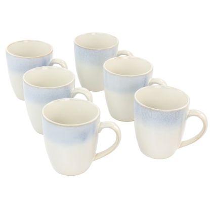 Picture of Martha Stewart Stoneware Cup Set, 13 Oz, Blue