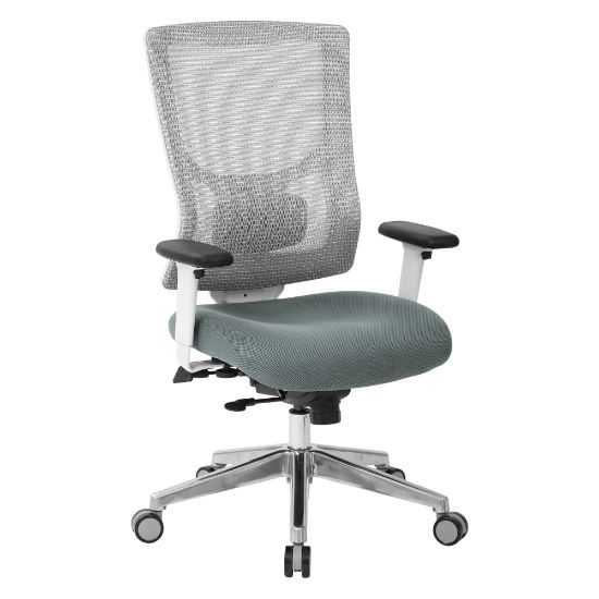 Picture of Office Star ProGrid Mid-Back Mesh Office Chair, Gray