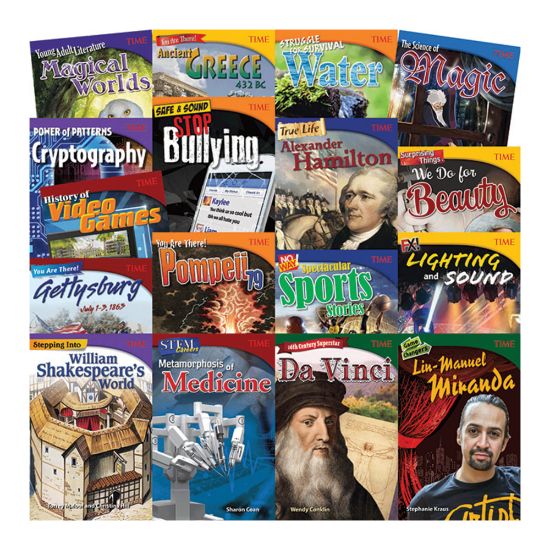 Picture of Teacher Created Materials TIME 17-Book Set, Set 1, Grades 6 - 8