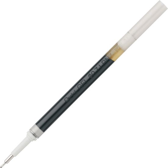 Picture of Pentel EnerGel Retractable Liquid Gel Pen Refills, Needle Point, 0.7 mm, Black Ink