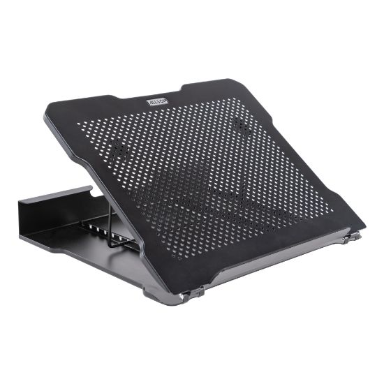 Picture of Allsop Adjustable Metal Laptop Stand, 2-1/2inH x 13-7/16inW x 11-1/2inD, Black