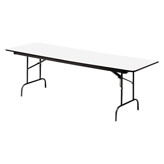 Picture of Iceberg Premium Folding Table, Rectangular, 60inW x 30inD, Gray/Charcoal