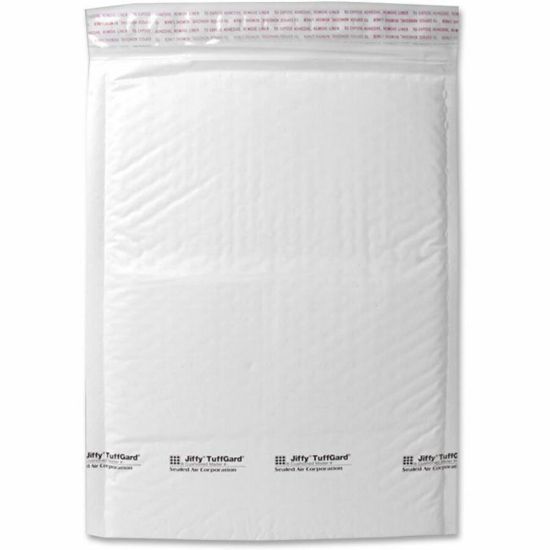 Picture of Sealed Air Jiffy TuffGard Bubble Cushioned Mailers, #7, 14 1/4in x 20in, White, Box Of 25