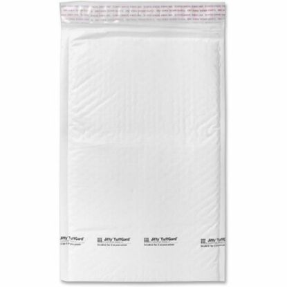 Picture of Sealed Air Tuffgard Premium Cushioned Mailers - Bubble - #1 - 7 1/4in Width x 12in Length - Peel & Seal - Poly - 25 / Carton - White