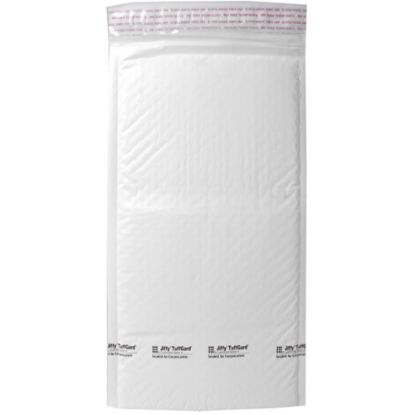 Picture of Sealed Air Tuffgard Premium Cushioned Mailers - Bubble - #00 - 5in Width x 10in Length - Peel & Seal - Poly - 25 / Carton - White