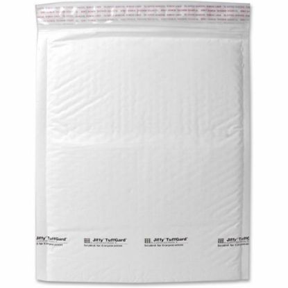 Picture of Sealed Air Tuffgard Premium Cushioned Mailers - Bubble - #6 - 12 1/2in Width x 19in Length - Peel & Seal - Poly - 25 / Carton - White