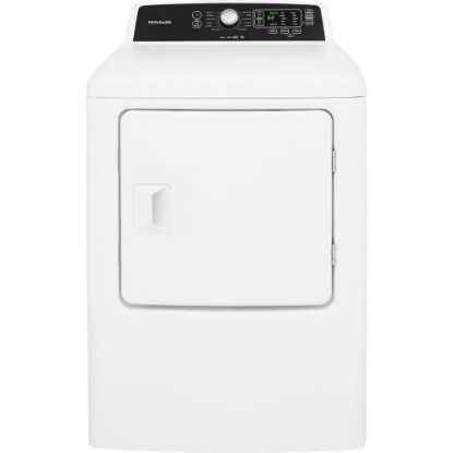 Picture of Frigidaire Dryer FFRE4120SW - 6.70 ft� - Front Loading - Vented - 10 Modes - Classic White - 5400 W