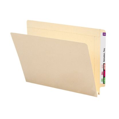 Picture of Smead Manila End-Tab Expanding Folders, 1 1/2in Expansion, Letter Size, Manila, Box Of 50