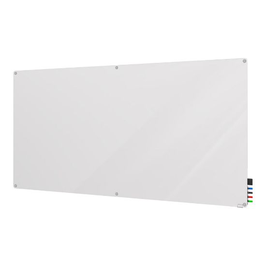 Picture of Ghent Reversible Magnetic Dry-Erase Whiteboard, 48in x 96in, Aluminum Frame With Silver Finish