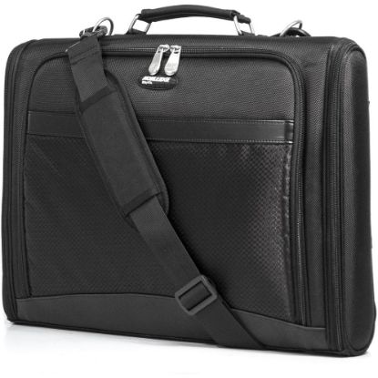 Picture of Mobile Edge Express Carrying Case (Briefcase) for 17in Notebook, Chromebook - Black - 1680D Ballistic Nylon Body - Shoulder Strap, Handle - 12.3in Height x 17.3in Width x 3in Depth