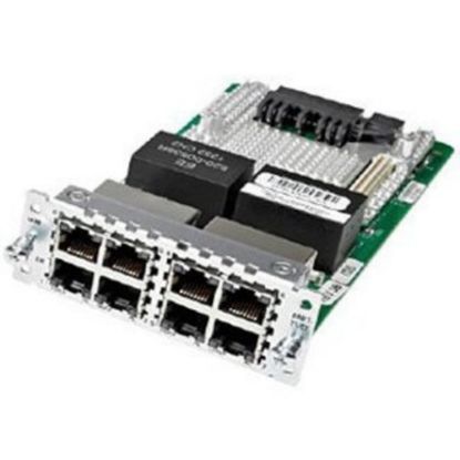 Picture of Cisco 8 port Multi-flex Trunk Voice/Channelized Data T1/E1 Module - For Wide Area Network, Voice - 8 x T1/E1 Network