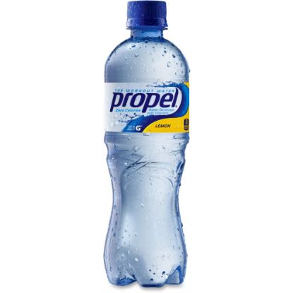 Picture of Propel Electrolyte Water Beverage with Lemon Flavor, 16.9 Oz, Case Of 24 Bottles