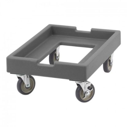 Picture of Cambro Camdolly Pizza Dough Box Dolly, 28in x 20in x 10in, Black