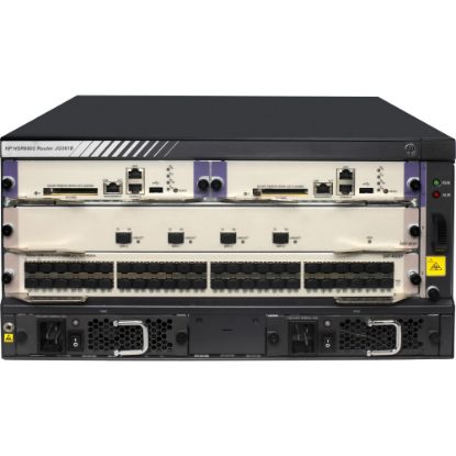 Picture of HPE FlexNetwork HSR6802 Router Chassis - 10.0 - 10 Gigabit Ethernet - 5U - Rack-mountable - 1 Year