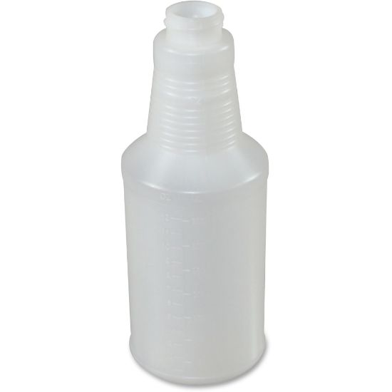 Picture of Genuine Joe Plastic Bottle with Graduations - Suitable For Cleaning - Graduated - 24 / Carton - Translucent