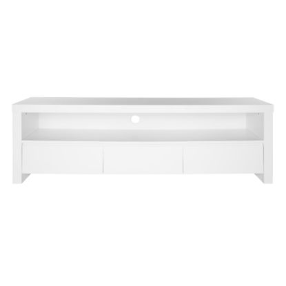 Picture of Eurostyle Bryant Media Stand, 19-1/2inH x 59inW x 15-1/2inD, Matte White