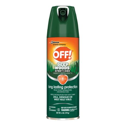 Picture of OFF! Deep Woods Sportsmen Insect Repellent, 30% DEET, 6 Oz, Carton Of 12 Bottles