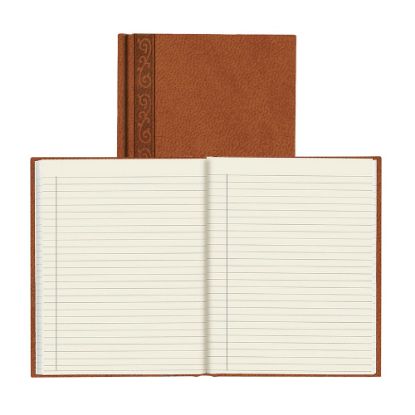 Picture of Da Vinci Perfect Binding Executive Hard-Cover Journal, 8 1/2in x 11in, Tan