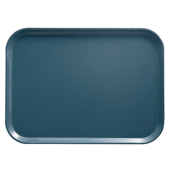 Picture of Cambro Camtray Rectangular Serving Trays, 15in x 20-1/4in, Slate Blue, Pack Of 12 Trays