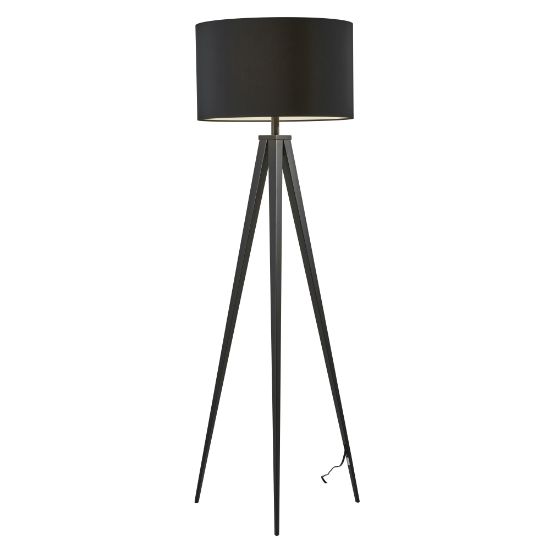 Picture of Adesso Director Floor Lamp, 61 1/2inH, Black