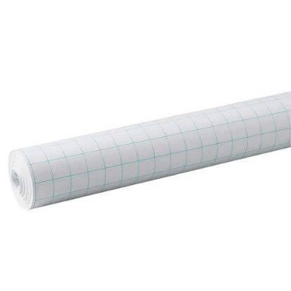 Picture of Pacon Grid Paper Roll, 1in Quadrille Ruled, 34in x 200ft, White