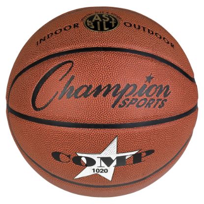 Picture of Champion Sports Official Size Composite Basketball - 29.50in - 7 - 1  Each