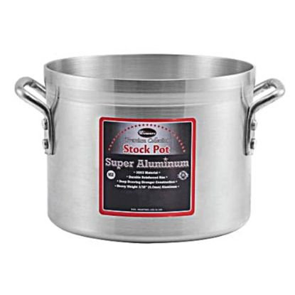 Picture of Winco Super Aluminum Stock Pot, 8.5 Quart, Silver