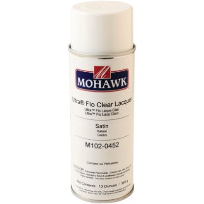 Picture of Mohawk Ultra Flo Clear Satin - Spray - 13 fl oz (0.4 quart) - Clear